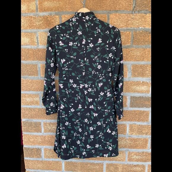 Hallhuber Mock-Neck Floral Dress 6 - Picture 12 of 14